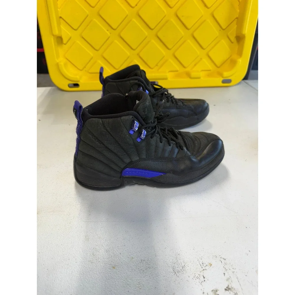 Air Jordan 12 Retro‎ Dark Concord Black Purple Mens CT8013-005 Size 8